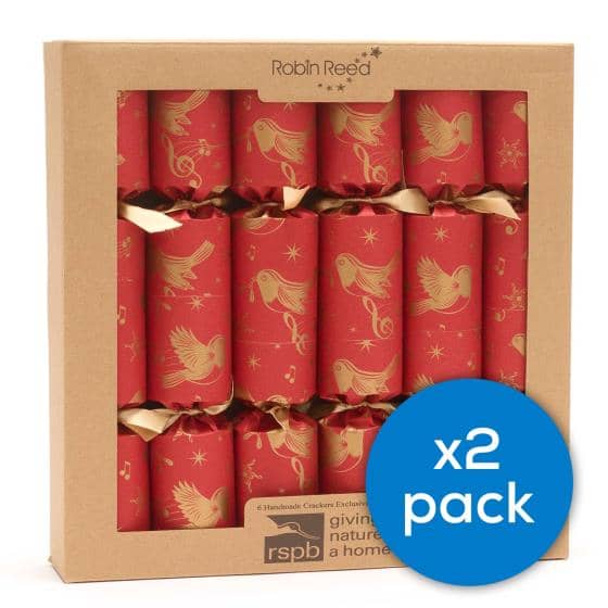 Christmas Chorus Recycled Crackers - RSPB