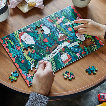 The Little Boys Room Personalised Christmas Puzzle.