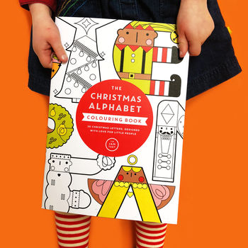 The Jam Tart Christmas Alphabet Colouring Book.