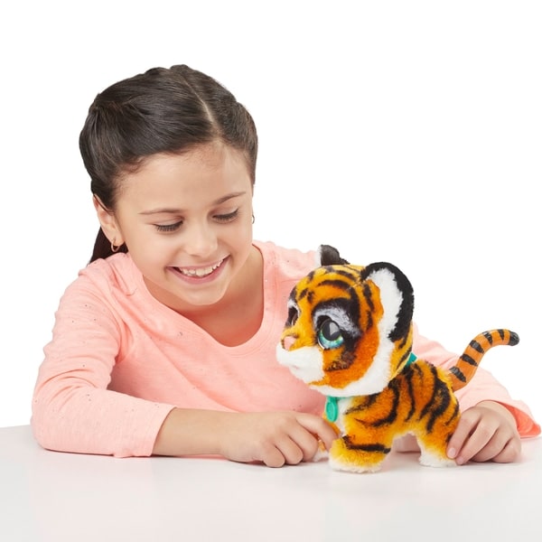 FurReal Walkalots Big Wags Animatronic Plush Tiger Toy