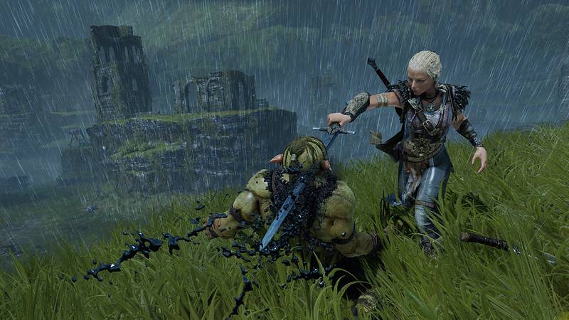 Many games revolve around orc hunting but it can also be fun to play as a good orc, subvert expectations.