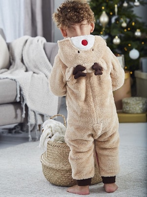 JoJo Maman Bebe Reindeer Onesie