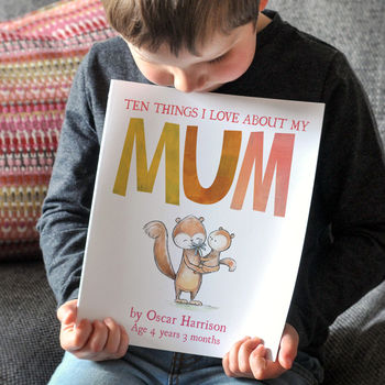 Personalised Reasons Why I Love You Book By Letterfest