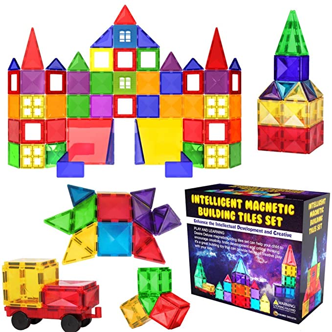 Magnetic Building Blocks Tiles, Desire Deluxe.