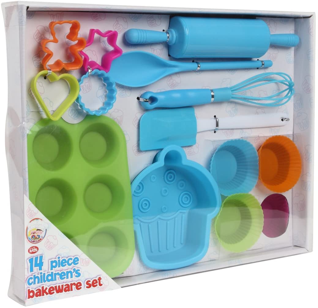 We Can Cook 14 Piece Children's Bakeware Set.