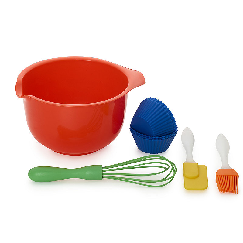 Children’s 10pc Baking Gift Set with Bowl, Whisk and Spatula.