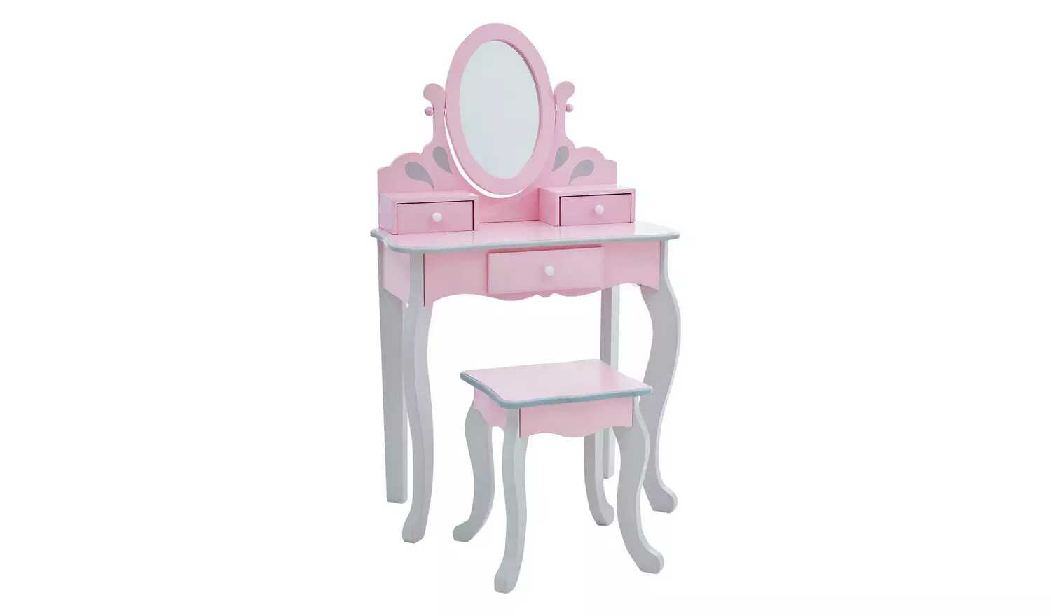 Teamson Princess Rapunzel Vanity/Stool Set