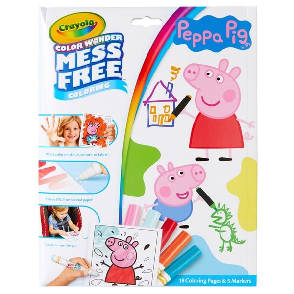 Crayola Colour Wonder Peppa Pig