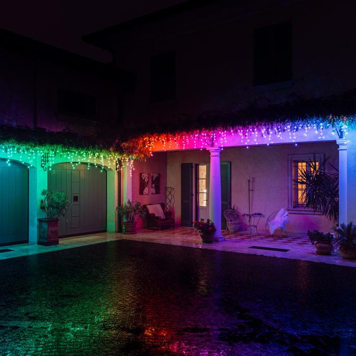 Lights4Fun App-Controlled Icicle Lights.