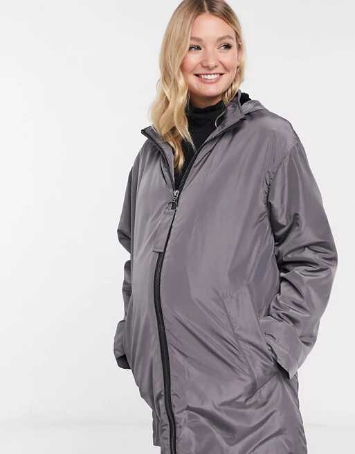 ASOS DESIGN Maternity Raincoat