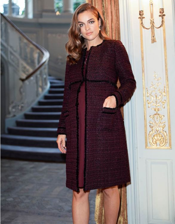 Seraphine Marina Maternity Coat