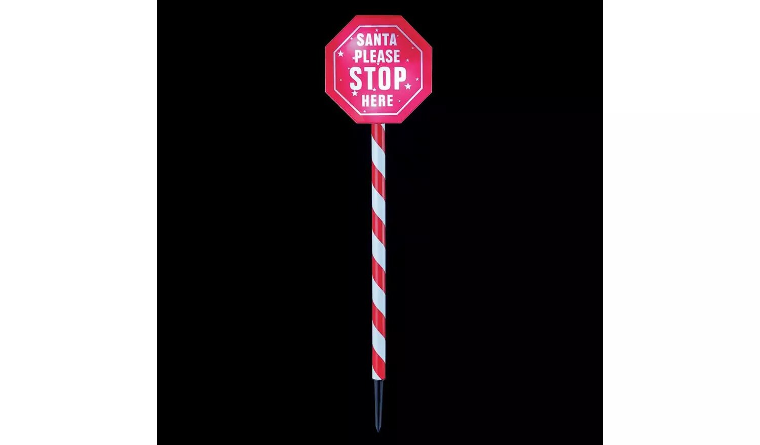Premier Decorations Santa Stop Here Sign.
