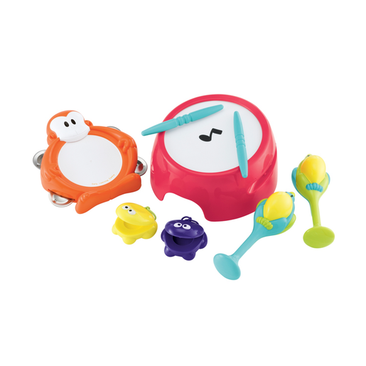 Early Learning Centre Jungle Beats Percussion Set.