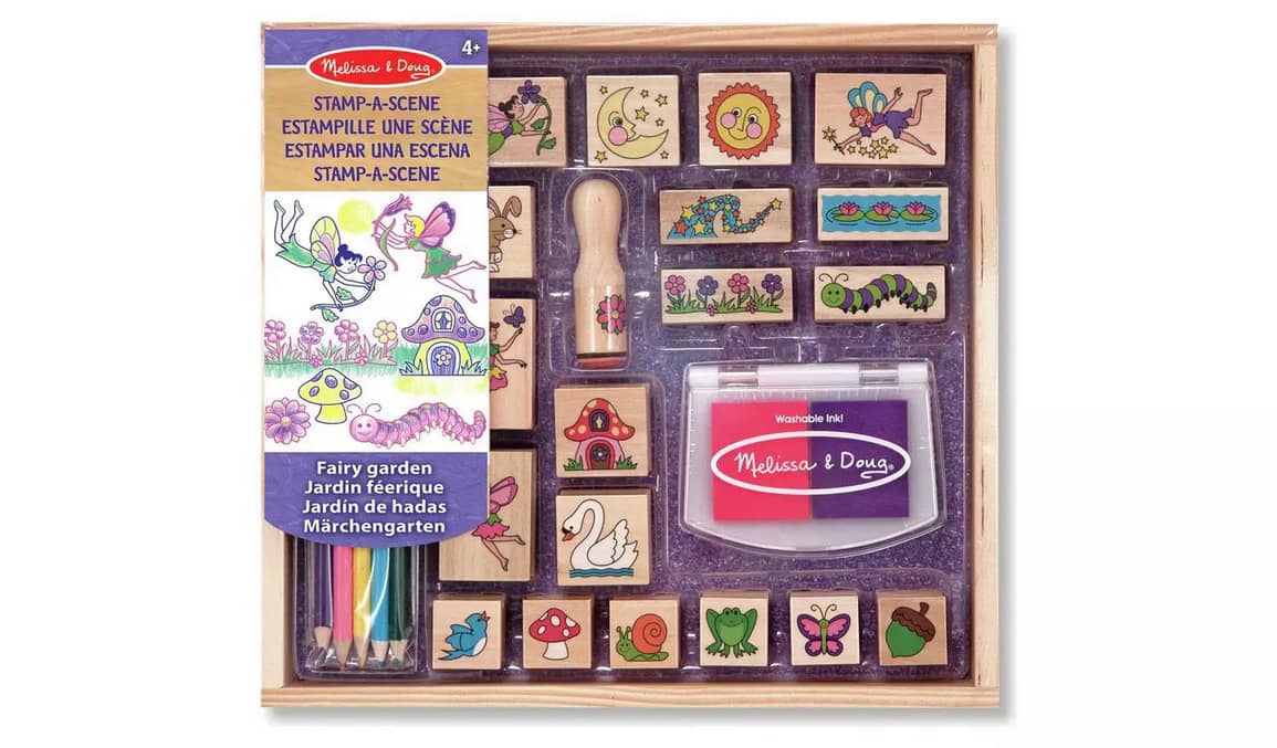 Melissa & Doug Stamp A Scene Fairy Garden
