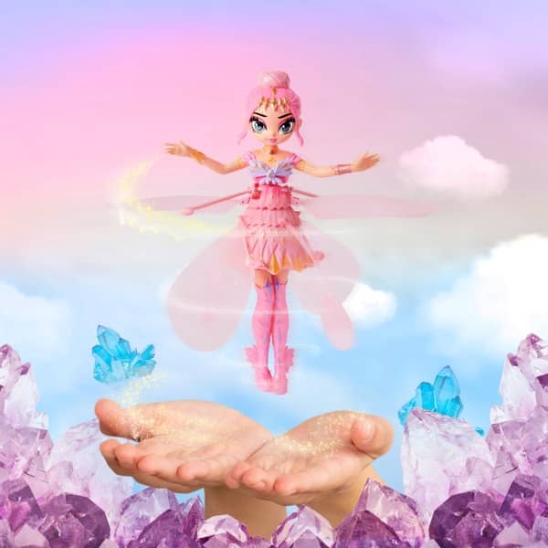 Hatchimals Pixies Crystal Flyers Pink Magical Flying Pixie