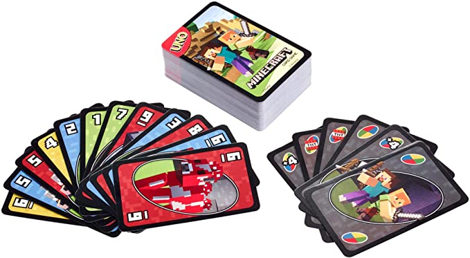 Uno Minecraft Card Game.