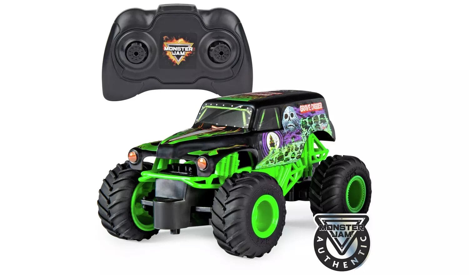 Monster Jam RC 1:24 Grave Digger Monster Truck.
