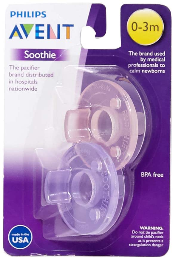 Philips 2 Pack Avent Soothie