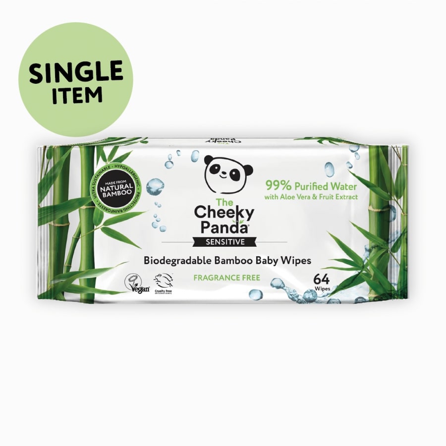 The Cheeky Panda Biodegradable Bamboo Baby Wipes - Planet Organic