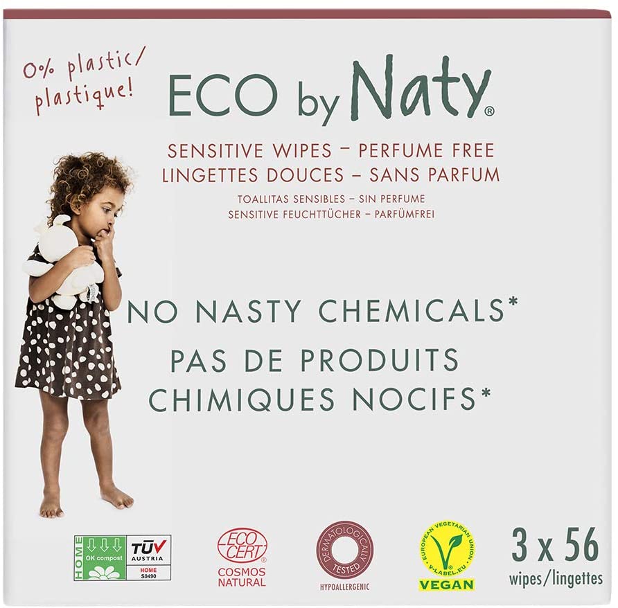 Naty Sensitive Unscented Baby Wipes