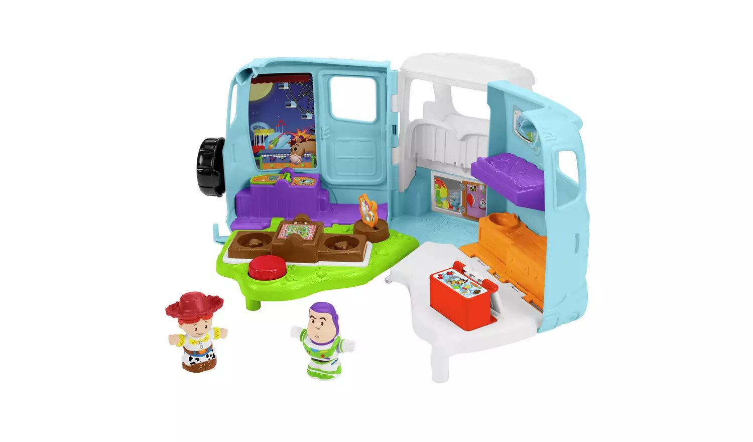 Fisher Price Little People Disney Toy Story 4 Jessie's RV.