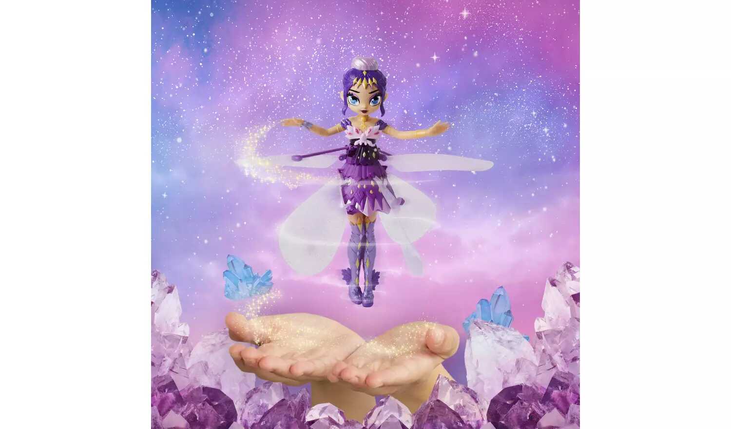 Hatchimals Pixies Crystal Flyers Purple Flyer