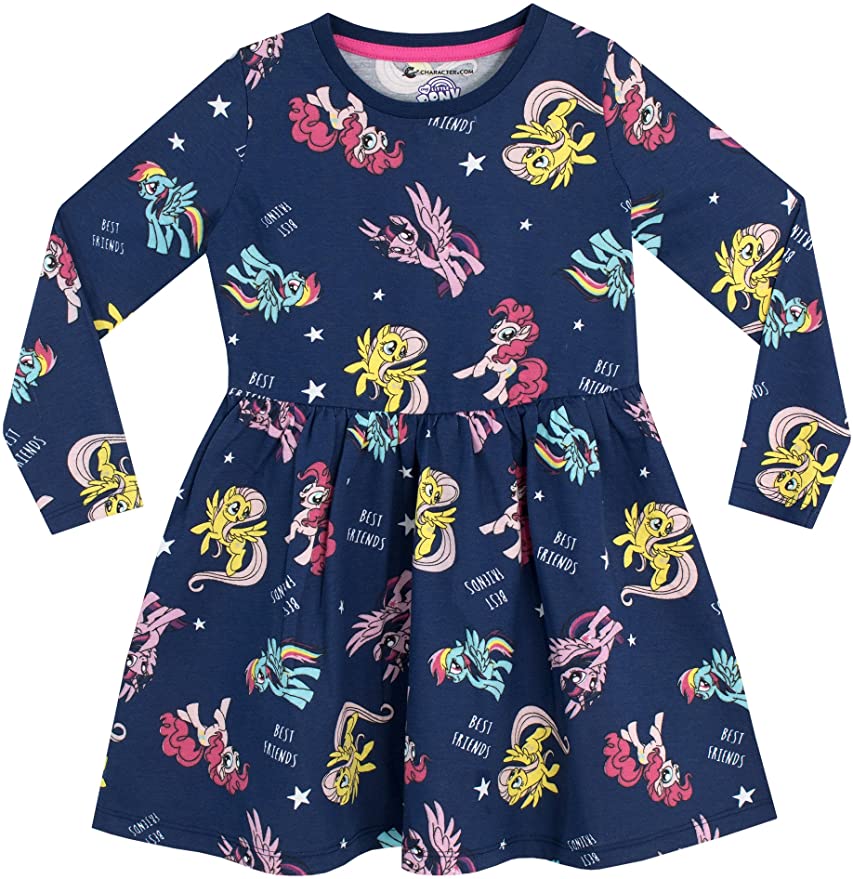 My Little Pony Girls' Unicorn Ponies Dress.