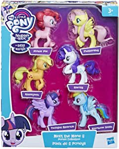 My Little Pony Meet The Mane 6 Ponies Collection.