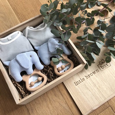 The Midi Blue Twin Box.
