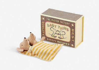 Maileg Baby Mice Twins In A Box.