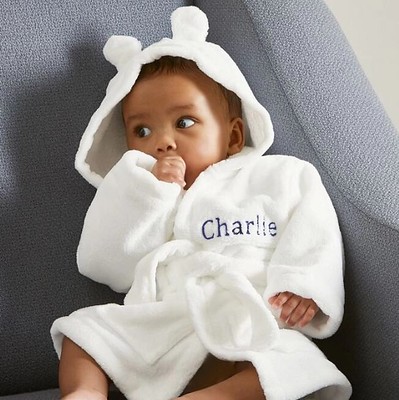My 1st Years Newborn Personalised Fleece Robe.