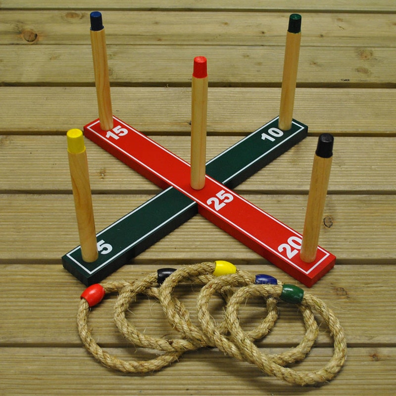 Quoits Garden Ring Toss Game