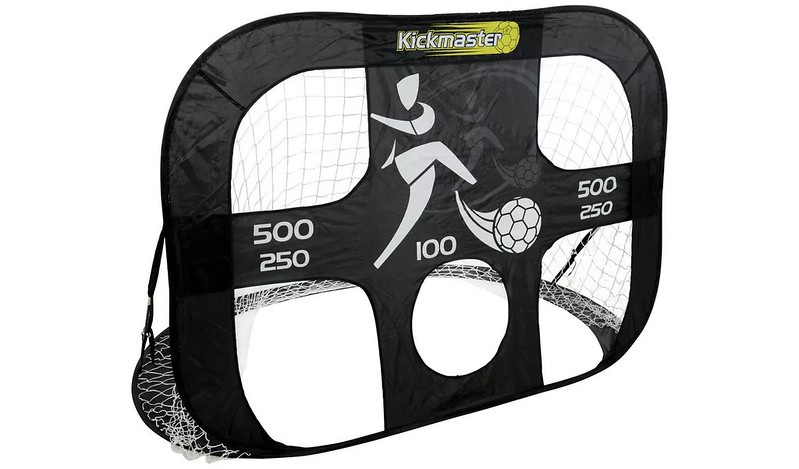 Kickmaster 6 x 4ft Quick Assembly Football Training Goal.
