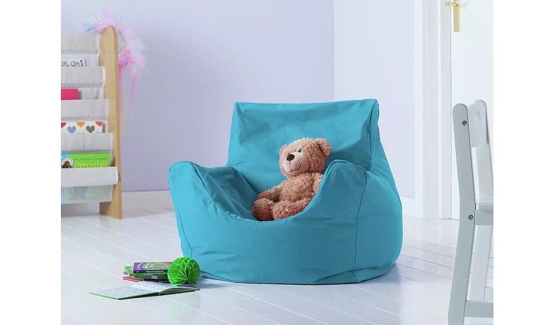 Argos Home Kids Funzee Blue Bean Bag Chair