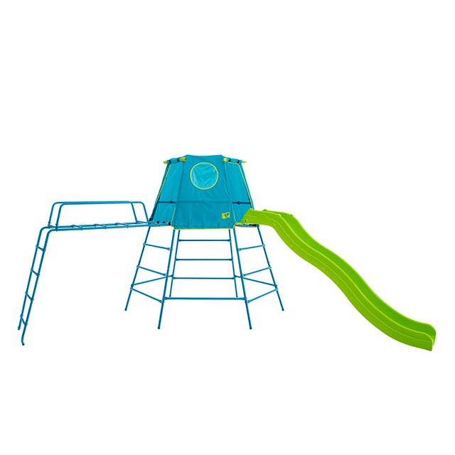 TP Toy Explorer Metal Climbing Frame Set With Slide & Jungle Run.