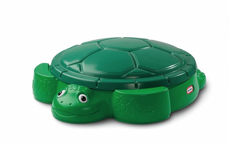 Little Tikes Turtle Sand Pit with Cover