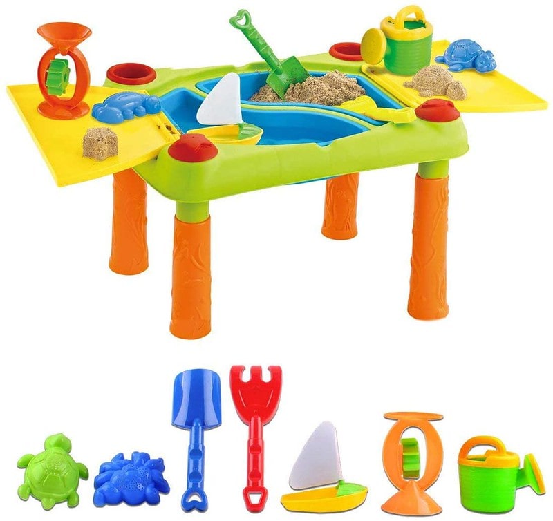 deAO Sand And Water Outdoor Activities Play Table