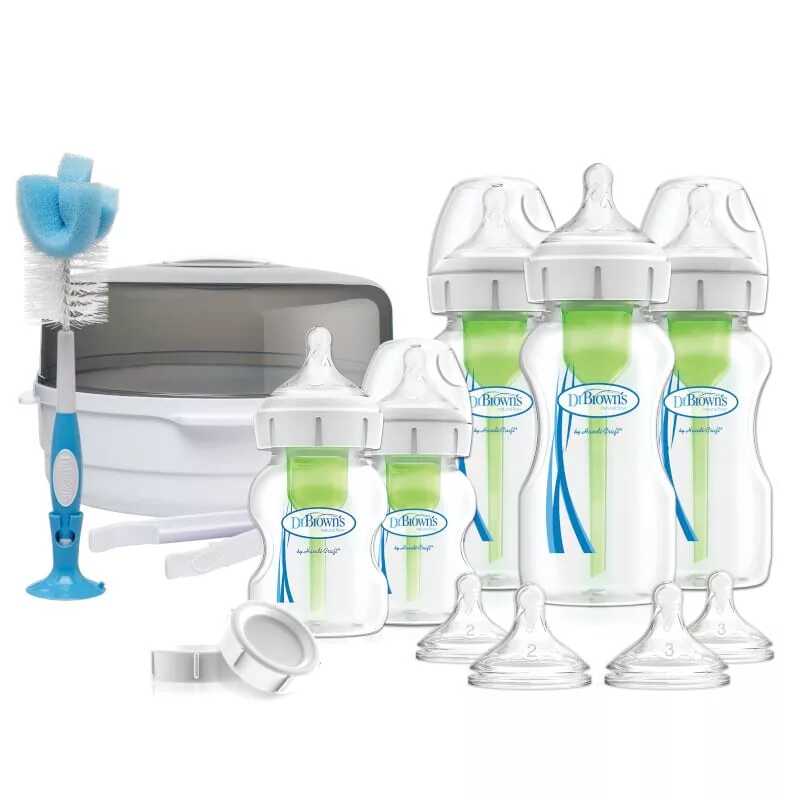 Dr Brown’s Options And Microwave Steriliser Set