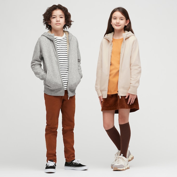 Uniqlo Kids' Fleece Lined Sweat Zipped Hoodie.