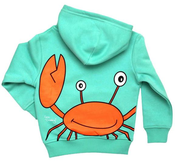 Gone Crabbing Totally Clawsome Hoodie.