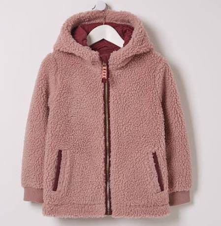 FatFace Zip Thru Borg Hoody.