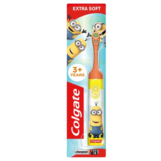 Colgate Minions Extra Soft Battery Kids Toothbrush