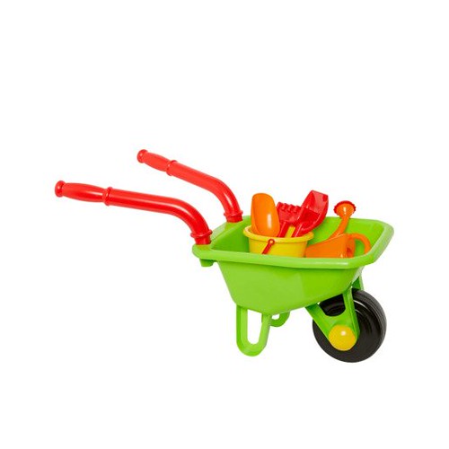 Early Learning Centre Wheelbarrow Set.