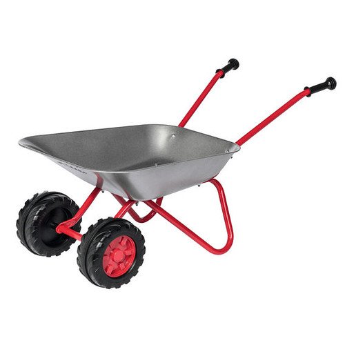 Rolly Toys Metal Wheelbarrow With Double Wheel.
