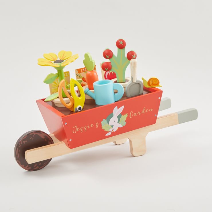 My 1st Years Personalised Tenderleaf Wheelbarrow Set.