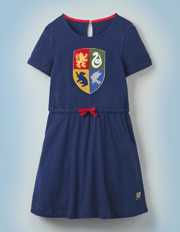 Boden Hogwarts Crest Dress