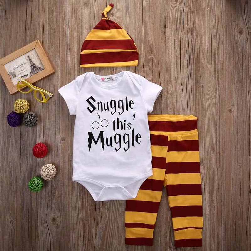 Baby Muggle Romper Set