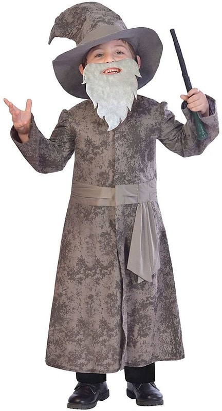 Kids Wizard Outfit With Beard