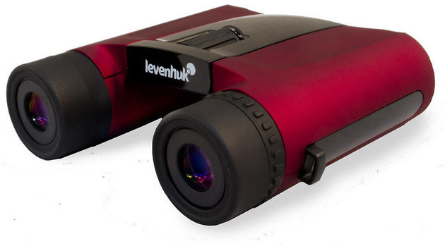Levenhuk Rainbow 8x25 Red Berry Binoculars.