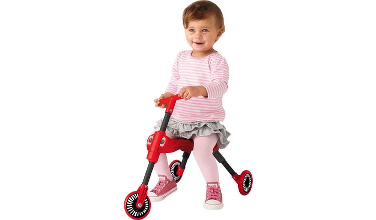 Scuttlebug Ladybird Ride On Folding Trike.
